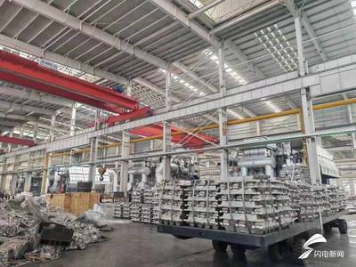 聚焦三大戰(zhàn)役 走進項目現(xiàn)場|山東創(chuàng)新再生資源利用短流程合金化生產工藝 使鋁合金總回收率達到96.15%